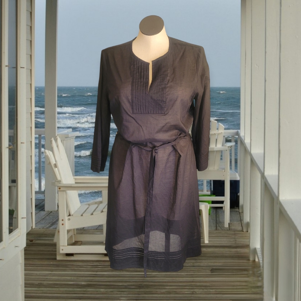 Sheer Black Summer Dress